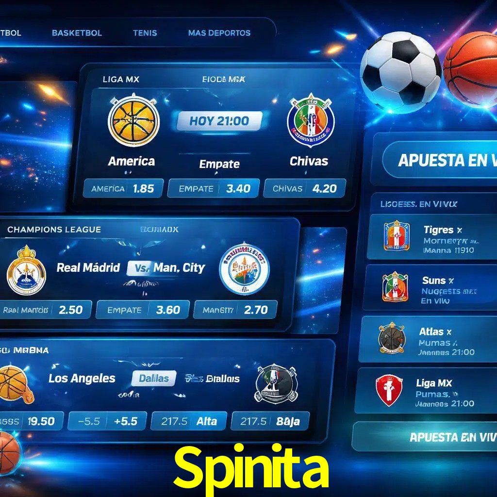 Mercados de apuestas deportivas Spinita para jugadores en México